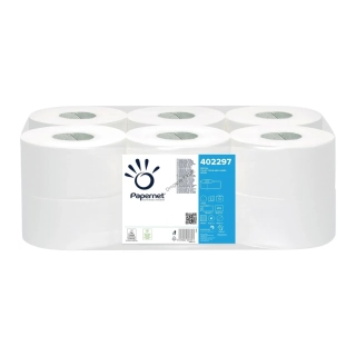 Toaletní papír Papernet Mini Jumbo 19 cm, 2vrstvý, 12 rolí