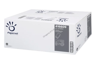 Papírové ručníky Papernet V-sklad 1-vrstvé zelené 23x24,5 cm, 5000ks