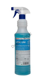 LESK UNI leštící a čistící prostředek na okna 800 ml s rozprašovačem